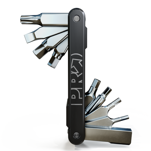 PRO 9 Performance Miniverktøy Multiverktøy med 9 funksjoner 