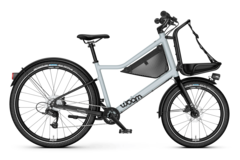 Woom Now 6 Barnesykkel 26/20" Ice Blue/Carbon Black