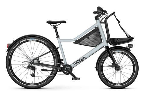 Woom Now 6 Barnesykkel 26/20" Ice Blue/Carbon Black