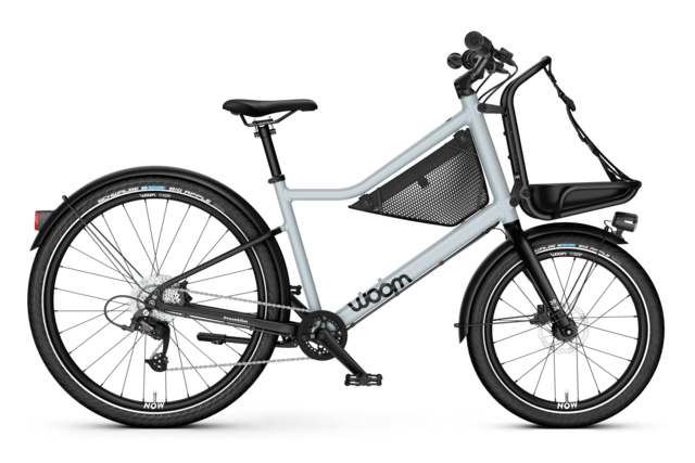 Woom Now 6 Barnesykkel 26/20" Ice Blue/Carbon Black 