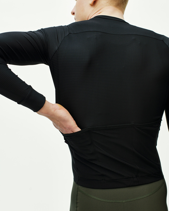 Pas Normal Studios Mechanism Pro S Long Sleeve Jersey - Black 