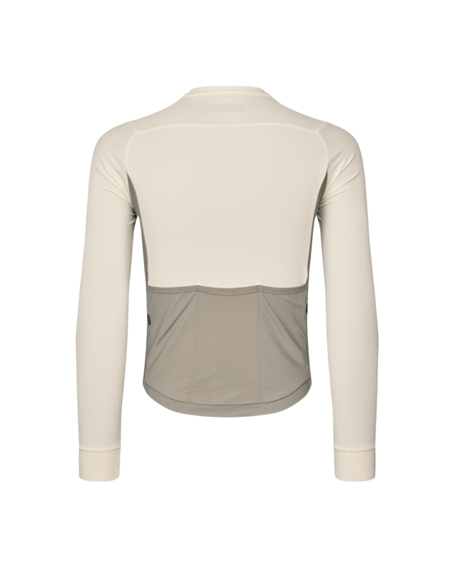 Pas Normal Studios Mechanism Pro M Long Sleeve Jersey - White/Light Grey 