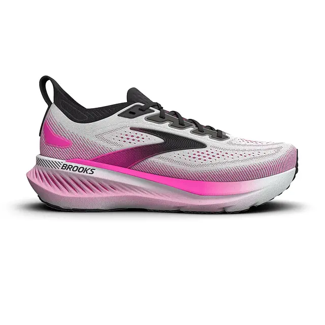 Brooks Glycerin 23 Dame 40 White/Phantom/Cyber Pink 
