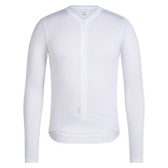 Rapha Pro Team Long Sleeve XS Lightweight Jersey - White/Silver