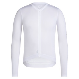 Rapha Pro Team Long Sleeve Lightweight Jersey - White/Silver