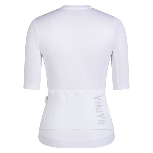 Rapha Women's Pro Team Training Jersey White/Silver - L 