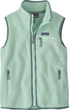 Patagonia Retro Pile Vest Dame M Thin Ice