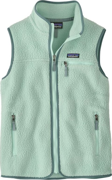Patagonia Retro Pile Vest Dame M Thin Ice 