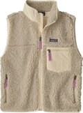 Patagonia Classic Retro-X Vest Dame L Natural W/Light Violet