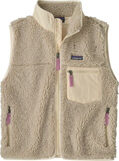 Patagonia Classic Retro-X Vest Dame S Natural W/Light Violet