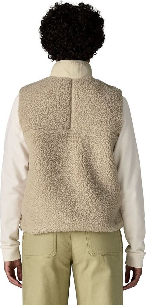 Patagonia Classic Retro-X Vest Dame S Natural W/Light Violet 