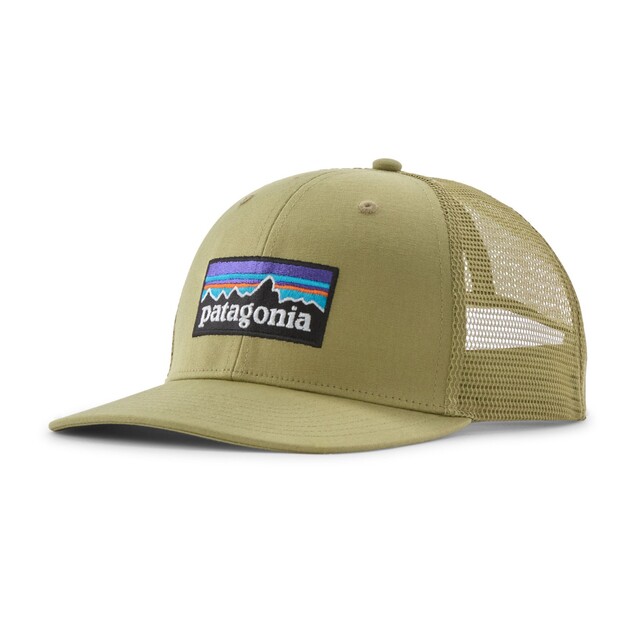 Patagonia P-6 Logo Trucker Hat Gumtree Green 
