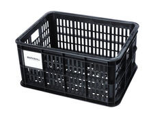 Basil Crate Medium Kasse Sort, 29.5L, resirkulert