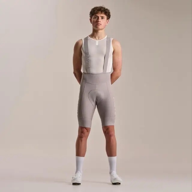 Rapha Men's Pro Team Training Bibs M Smoky Silver 