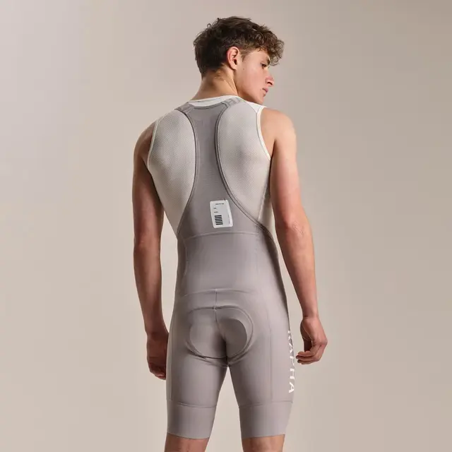 Rapha Men's Pro Team Training Bibs M Smoky Silver 