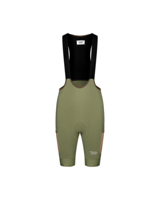 Pas Normal Studios Woman's Escapism Cargo Bibs - Light Olive