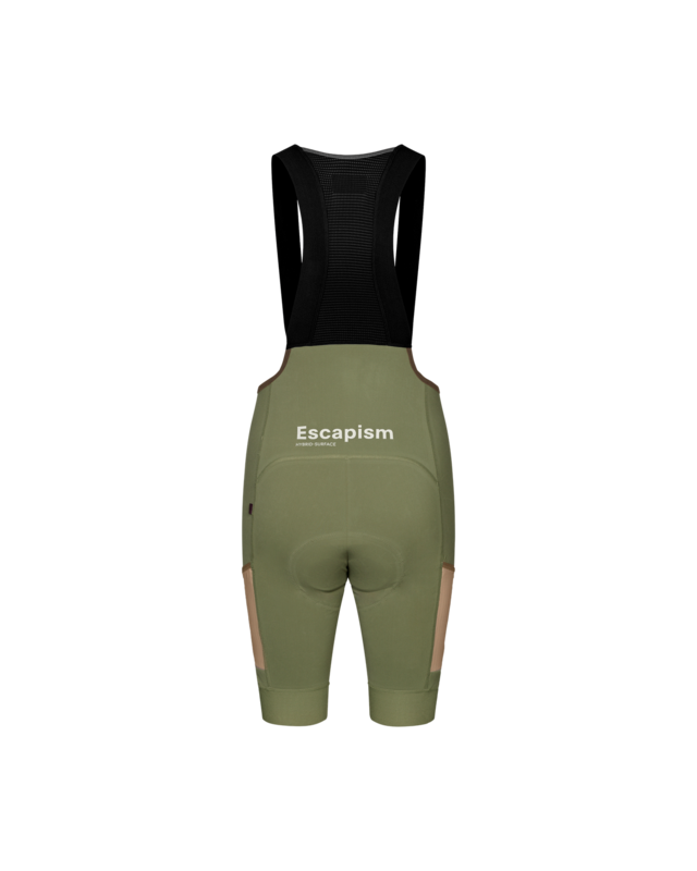 Pas Normal Studios Woman's Escapism S Cargo Bibs - Light Olive 