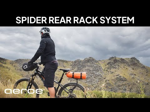 Aeroe Spider Pannier Rack Bagasjebrett For rammefeste, inkl. brett/mothold 