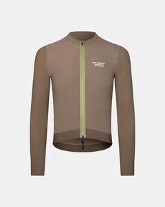 Pas Normal Studios Escapism XS Long Sleeve Jersey - Stone Brown