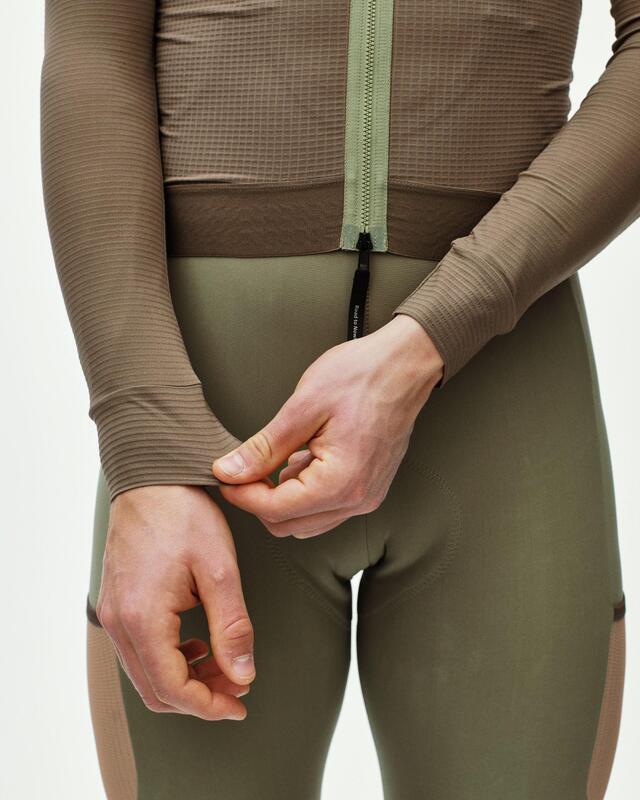 Pas Normal Studios Escapism XS Long Sleeve Jersey - Stone Brown 