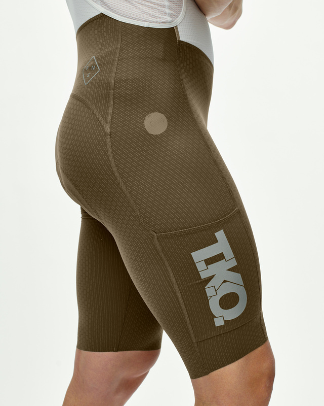 Pas Normal Studios T.K.O. Essential S Light Cargo Bibs - Dark Stone 