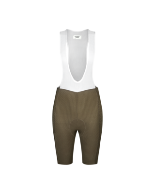 Pas Normal Studios Womens T.K.O. Essential Light Cargo Bibs - Dark Stone