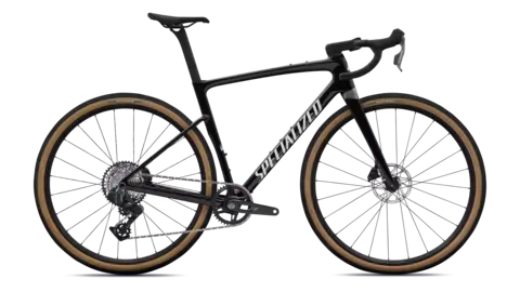Specialized Crux 5 Comp Rival E1 XPLR - Obsidian Metallic/White