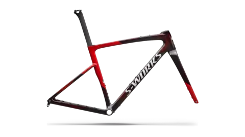 S-Works Crux 5 Frameset Cayenne Metalic/Red Tint