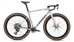 S-Works Crux 5 49cm Red E1 XPLR - Silver Frost/Obsidian