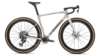 S-Works Crux 5 Red E1 XPLR - Silver Frost/Obsidian