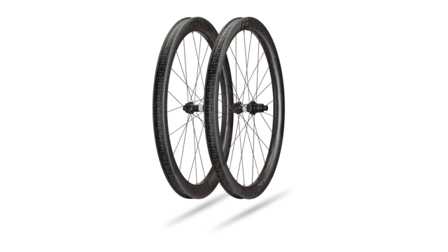 Roval Terra Aero CL - Front Satin Carbon/Gloss Black 