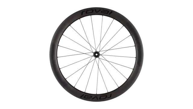 Roval Terra Aero CL - Front Satin Carbon/Gloss Black 