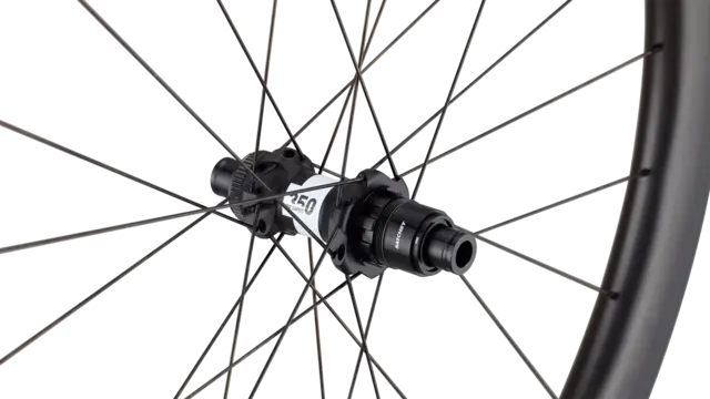 Roval Terra Aero CL - Rear XDR Satin Carbon/Gloss Black 
