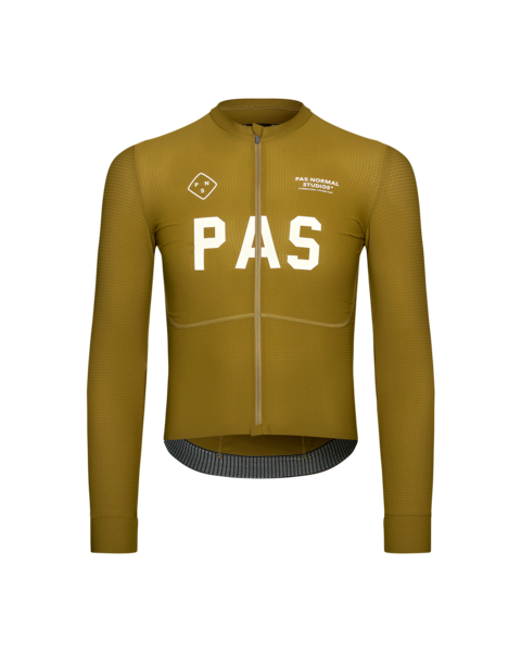 Pas Normal Studios PAS Mechanism Pro Long Sleeve Jersey - Khaki Green