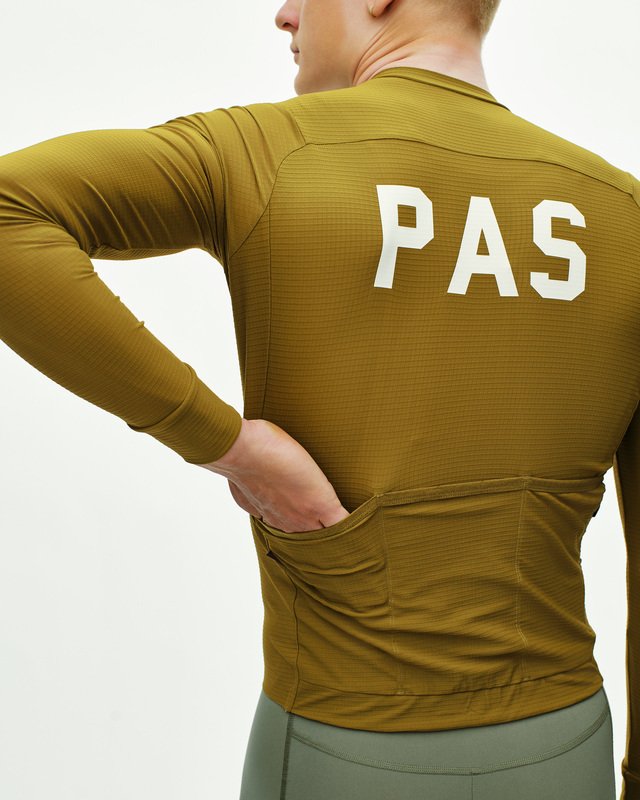 Pas Normal Studios PAS Mechanism Pro S Long Sleeve Jersey - Khaki Green 