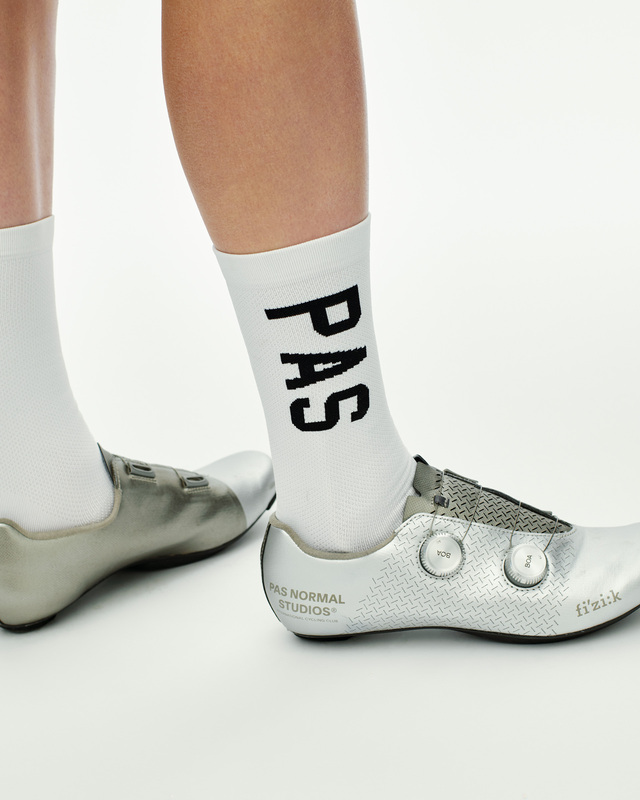 Pas Normal Studios PAS Race Socks M White 