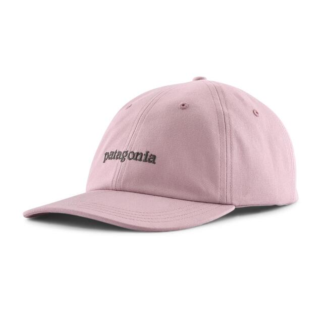 Patagonia Fitz Roy Icon Trad Cap Tlqv Text Logo: Quiet Violet 