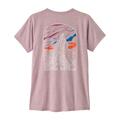 Patagonia W´S Cap Cool Daily Shirt L Cloud Crag - Qvlt Quiet Violet