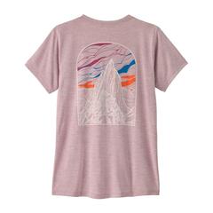Patagonia W´S Cap Cool Daily Shirt M Cloud Crag - Qvlt Quiet Violet