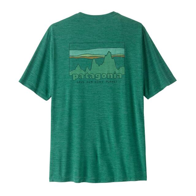 Patagonia M´S Cap Cool Daily Shirt L 73 Skyline - Gmlx Gem Green - Light Gem 