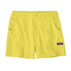 Patagonia W´S Retro Cord Shorts S Lmz Lemon Zest
