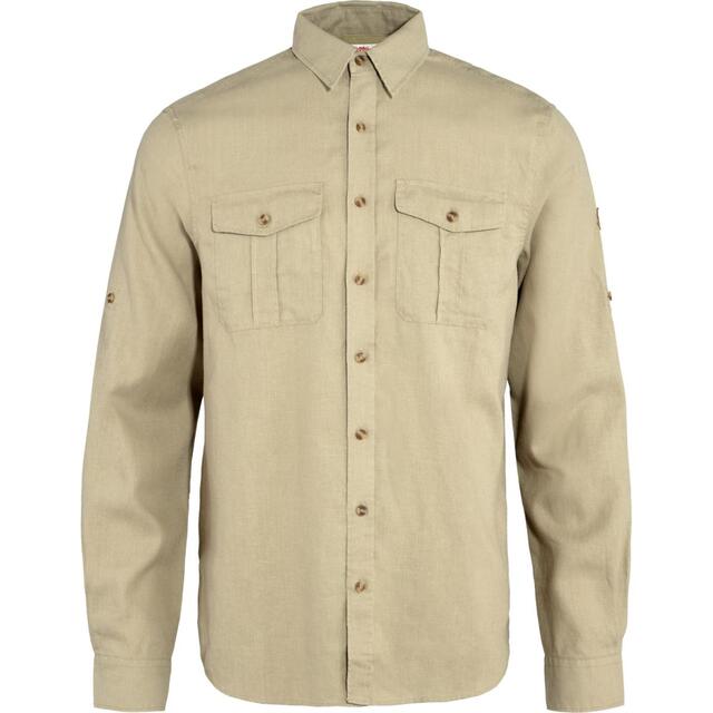 Fjällräven ÖVik Travel Shirt Ls M L Sand Stone 