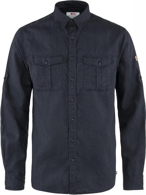 Fjällräven ÖVik Travel Shirt Ls M Dark Navy