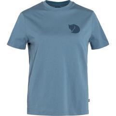 Fjällräven Fox Boxy Logo Tee W M Dawn Blue