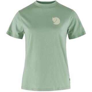 Fjällräven Fox Boxy Logo Tee W Misty Green