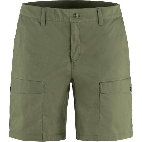 Fjällräven Abisko Hybrid Trail Short 46 Dame -  Laurel Green