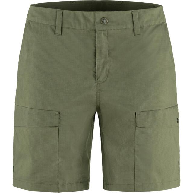 Fjällräven Abisko Hybrid Trail Short 40 Dame -  Laurel Green 
