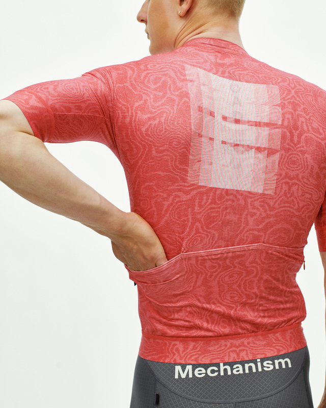 Pas Normal Studios Mechanism Logo S Jersey RTN - Classic Red 
