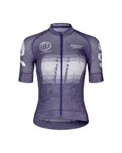 Pas Normal Studios Womens Mechanism S Logo Jersey RTN - Dark Purple