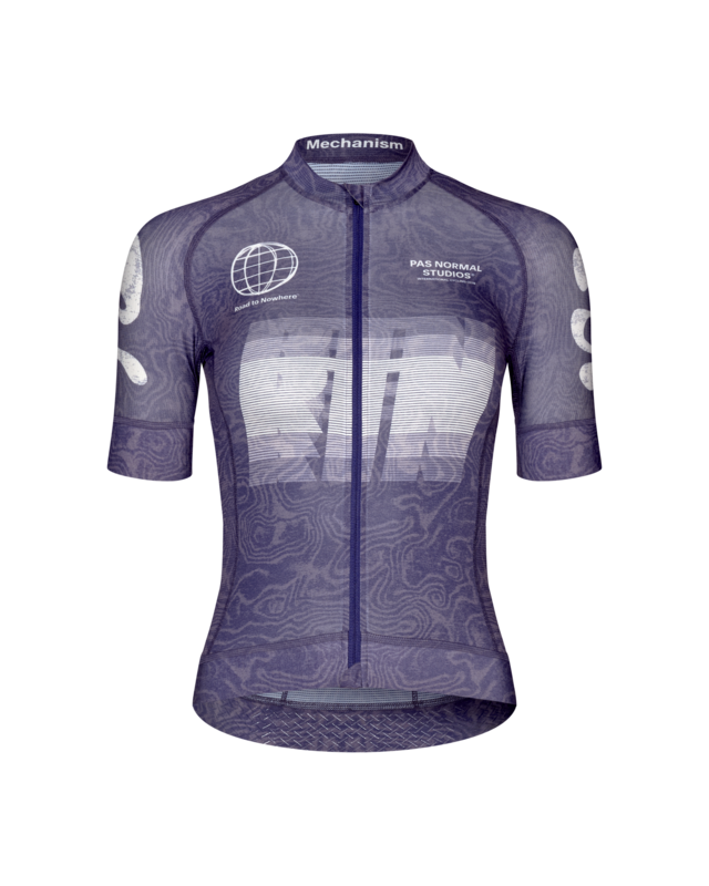 Pas Normal Studios Womens Mechanism S Logo Jersey RTN - Dark Purple 